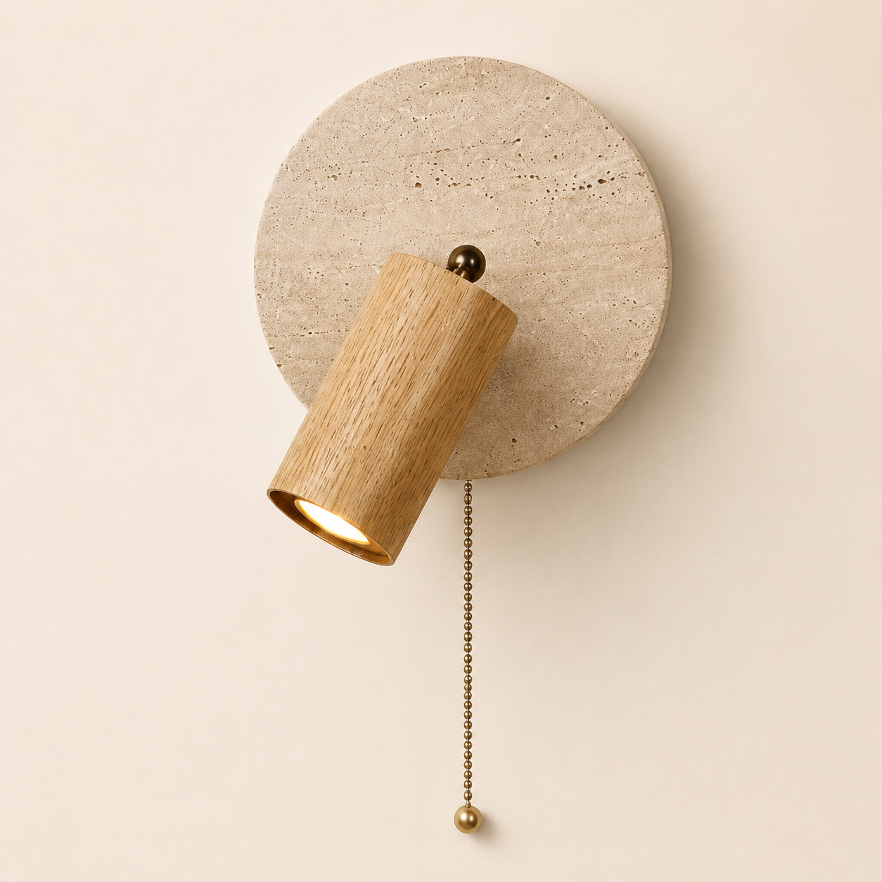 Mado | Travertine Reading Wall Sconce