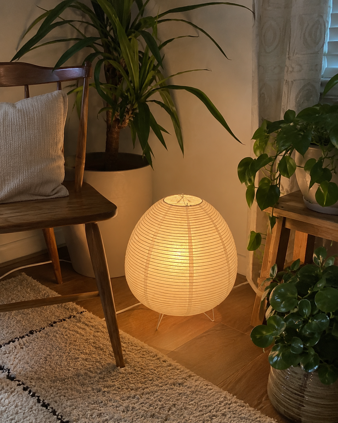 Shizuku | Rice Paper Table Lamp