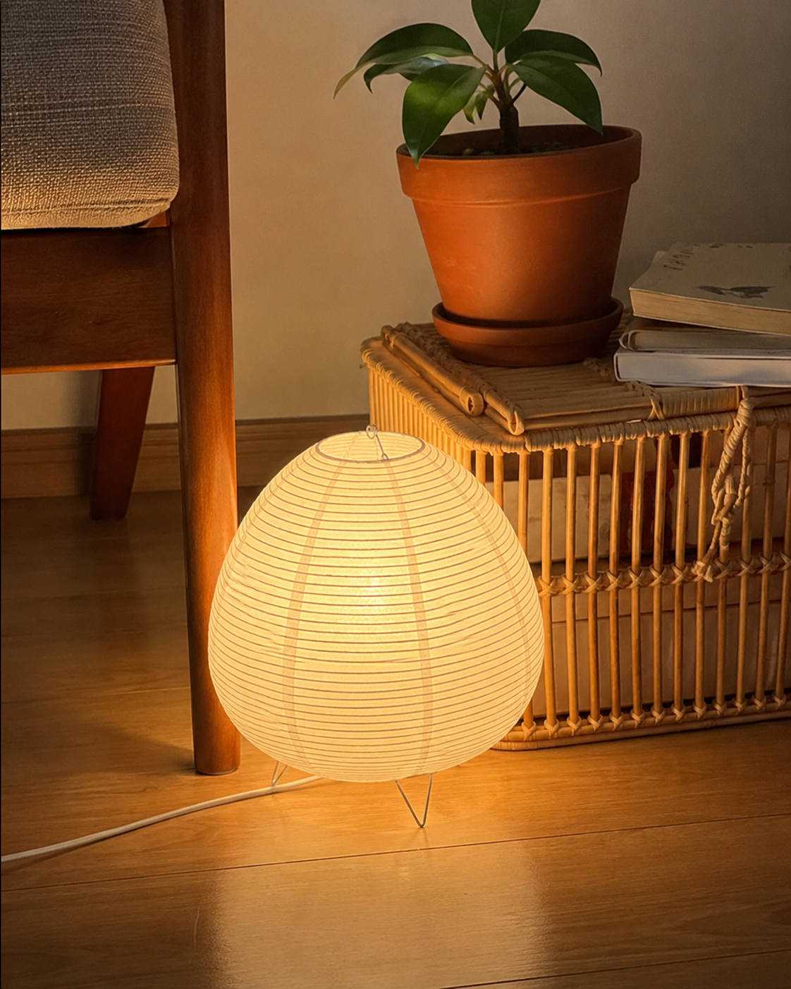Shizuku | Rice Paper Table Lamp