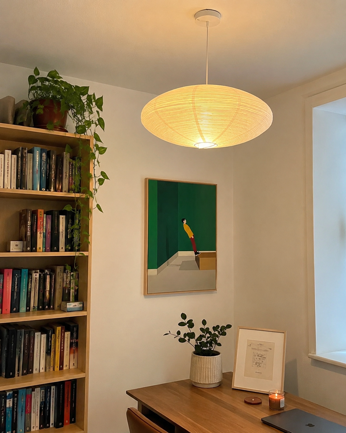 Kira | Rice Paper Pendant Light