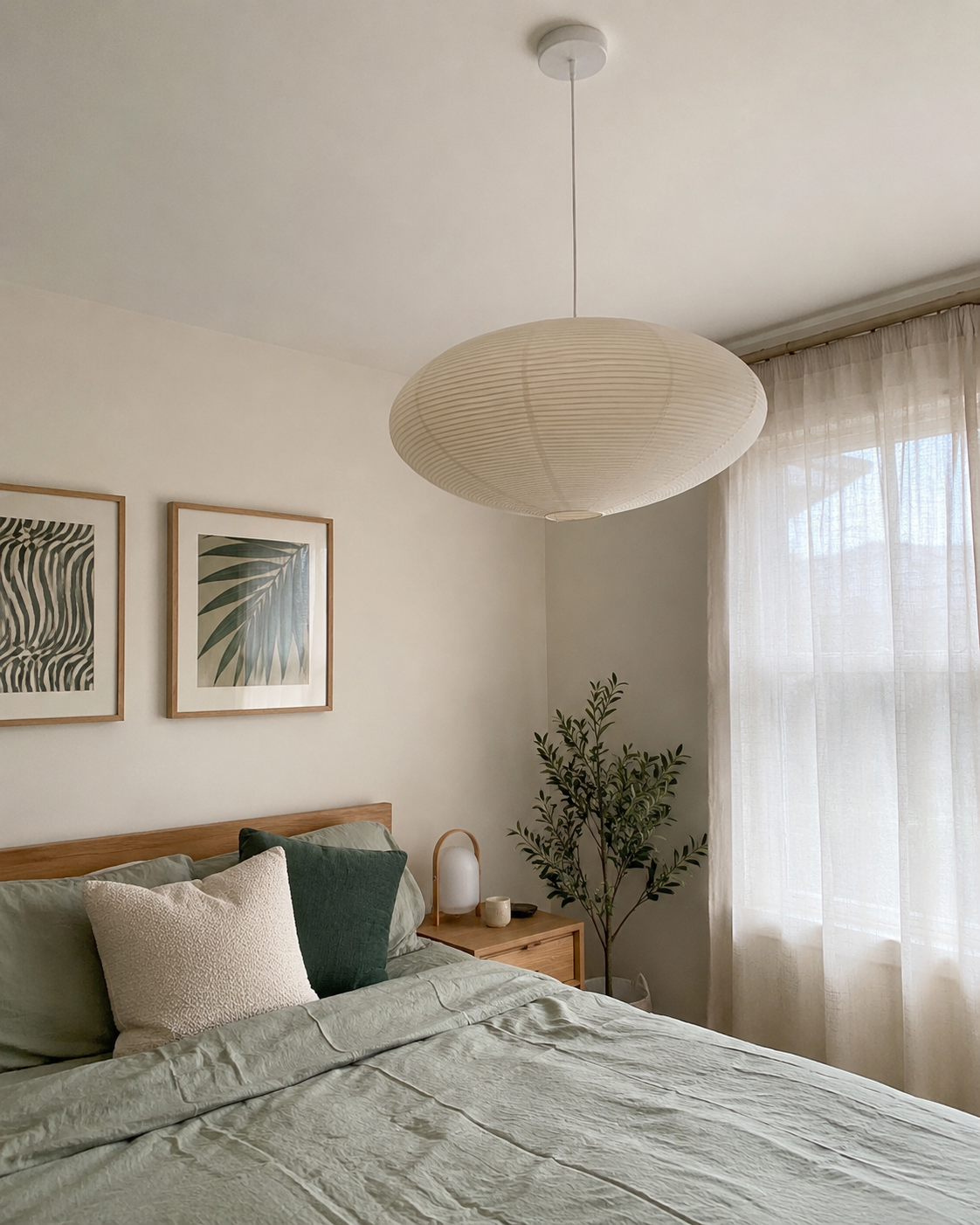Kira | Rice Paper Pendant Light