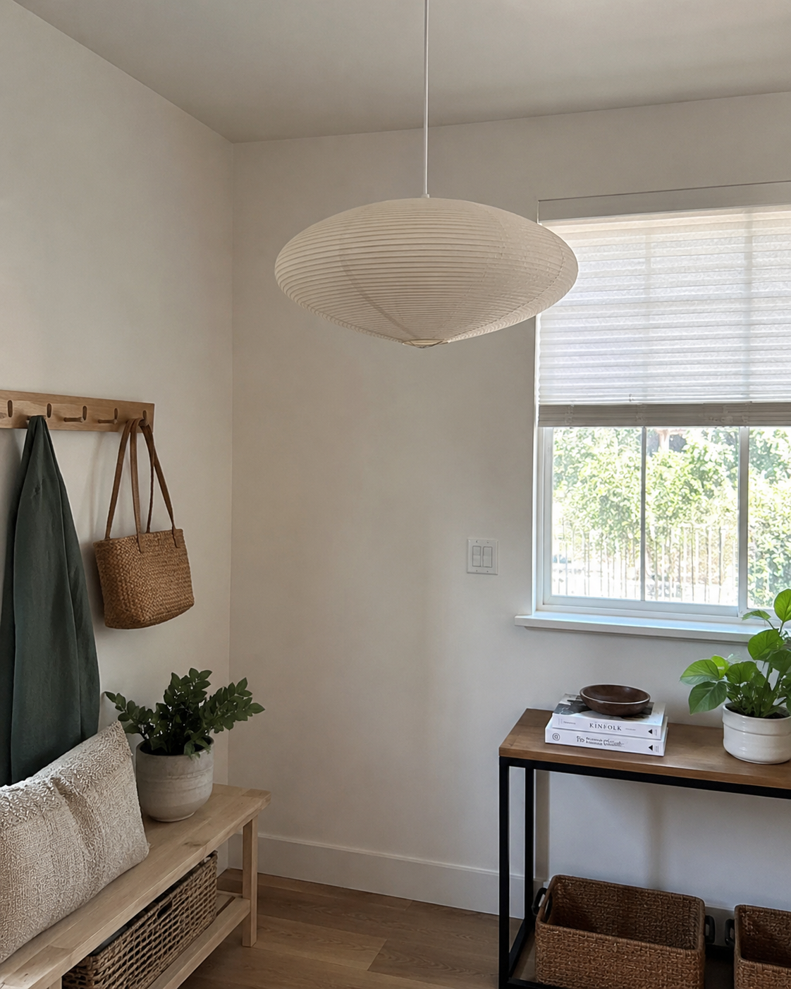 Kira | Rice Paper Pendant Light