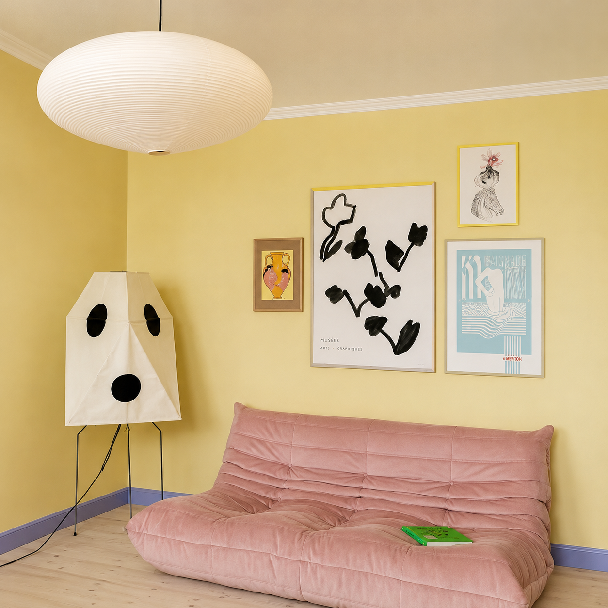 Kira | Rice Paper Pendant Light