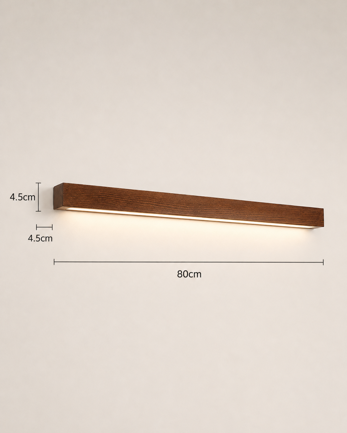 Rowan | Modern Wood LED Wall Lamp