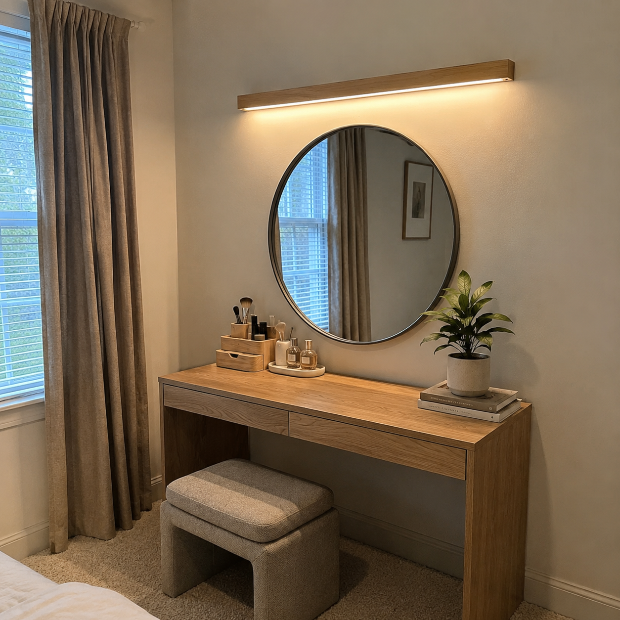 Rowan | Modern Wood LED Wall Lamp