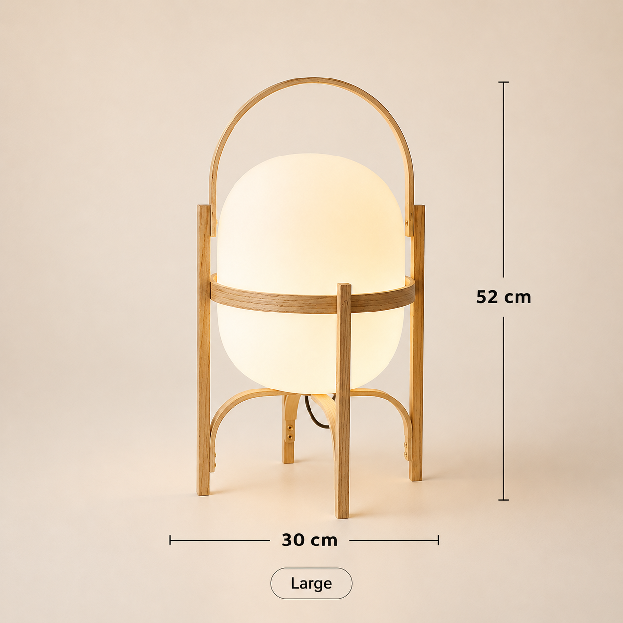 Obi | Japanese Globe Table Lamp