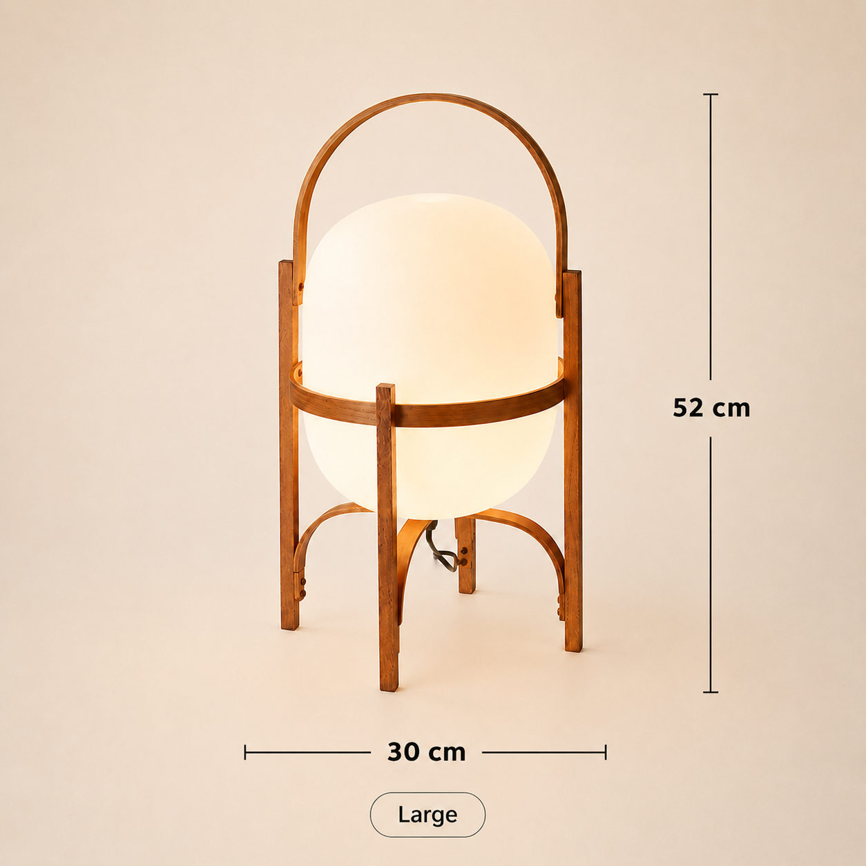 Obi | Japanese Globe Table Lamp