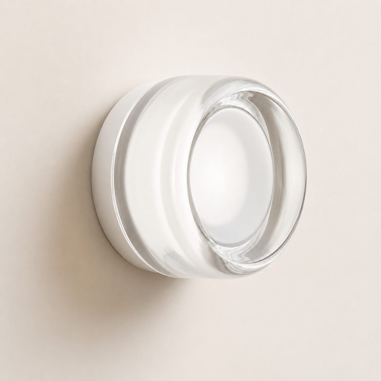 Noa | Round Glass Wall Sconce