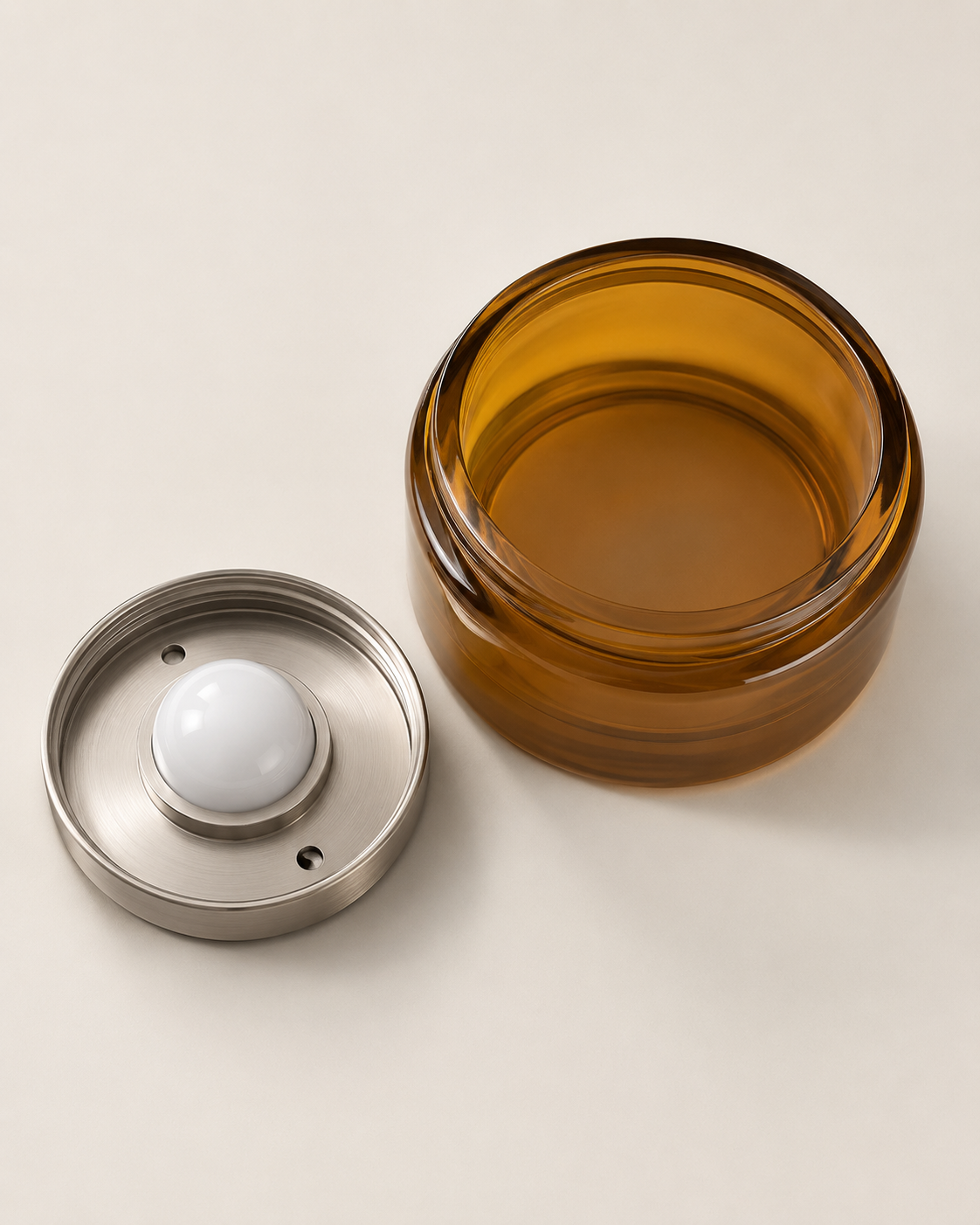 Noa | Round Glass Wall Sconce