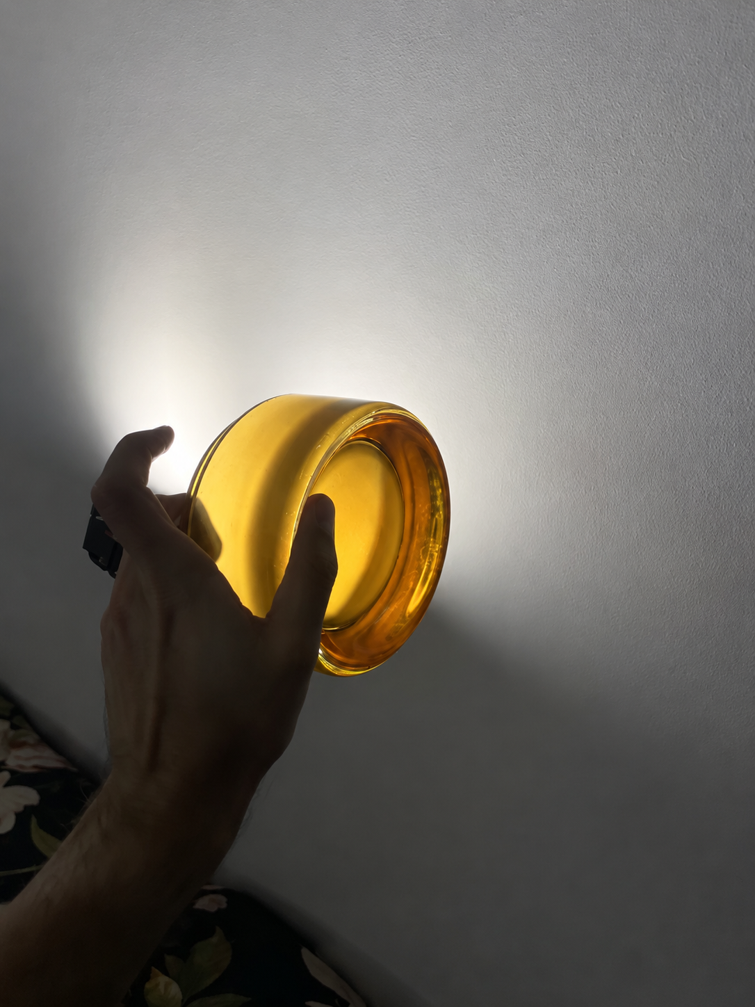 Noa | Round Glass Wall Sconce