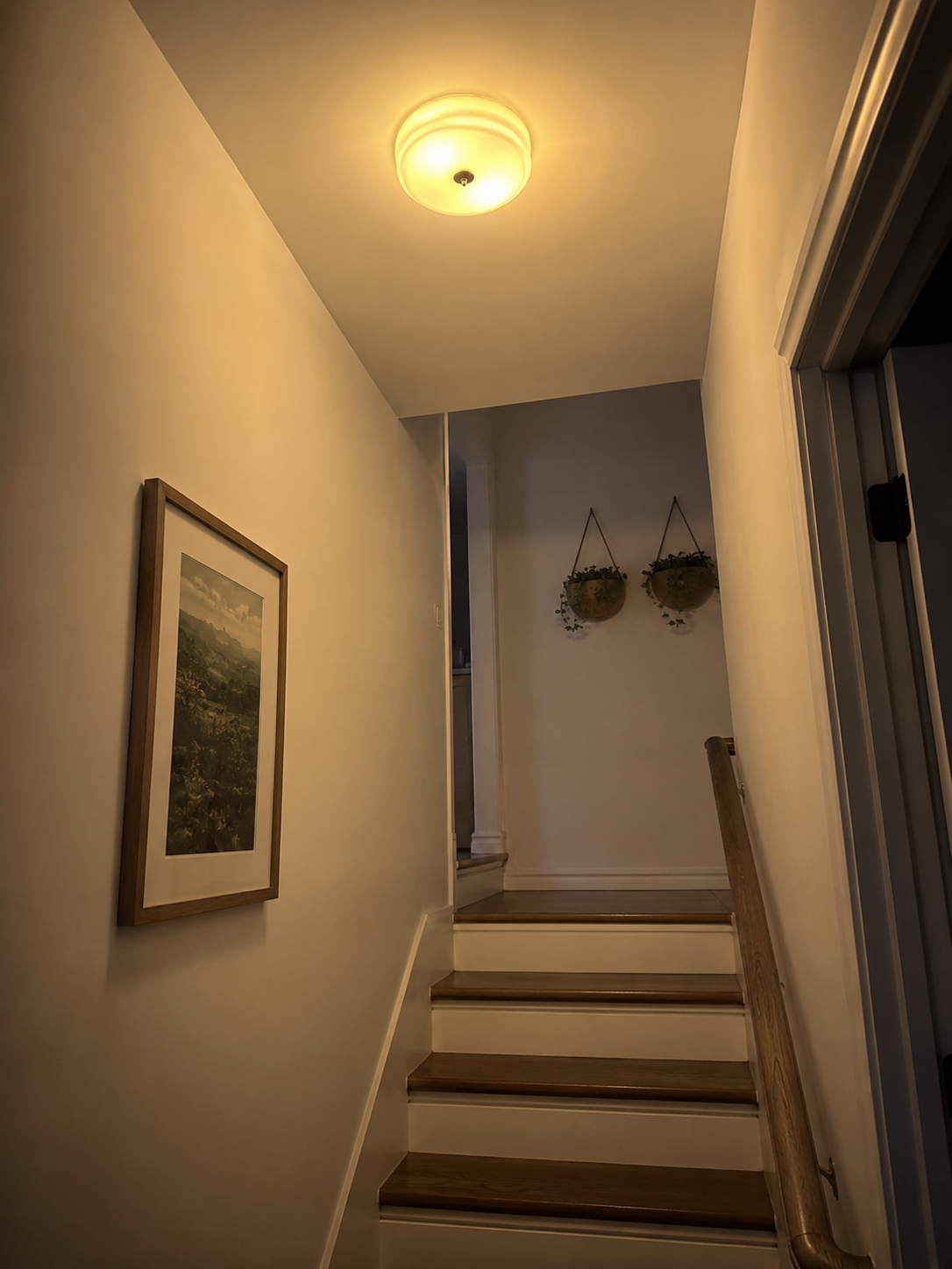 Nora | French Cream Halo Ceiling Light
