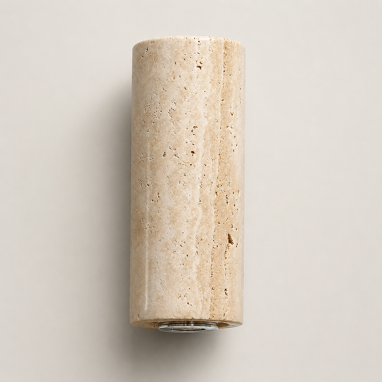 Solene | Wabi Sabi Travertine Wall Sconce