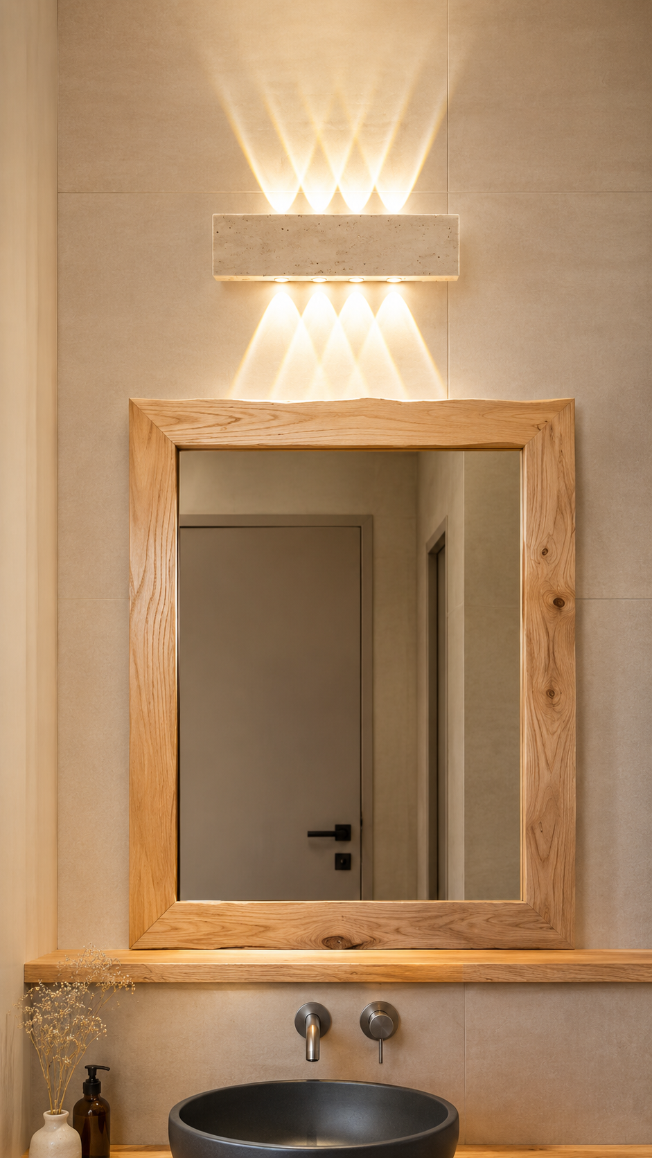 Solara | Stone Wall Light