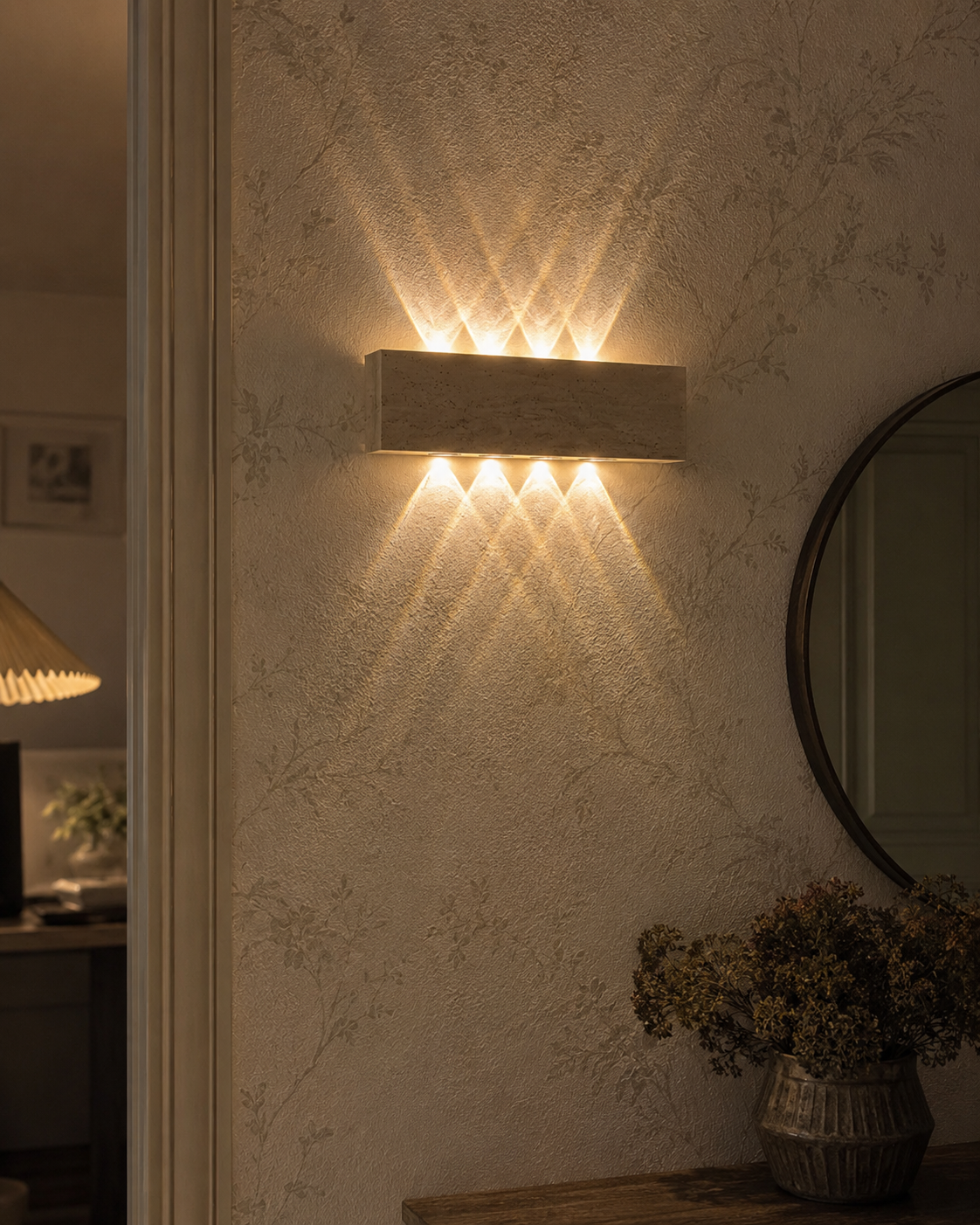 Solara | Stone Wall Light
