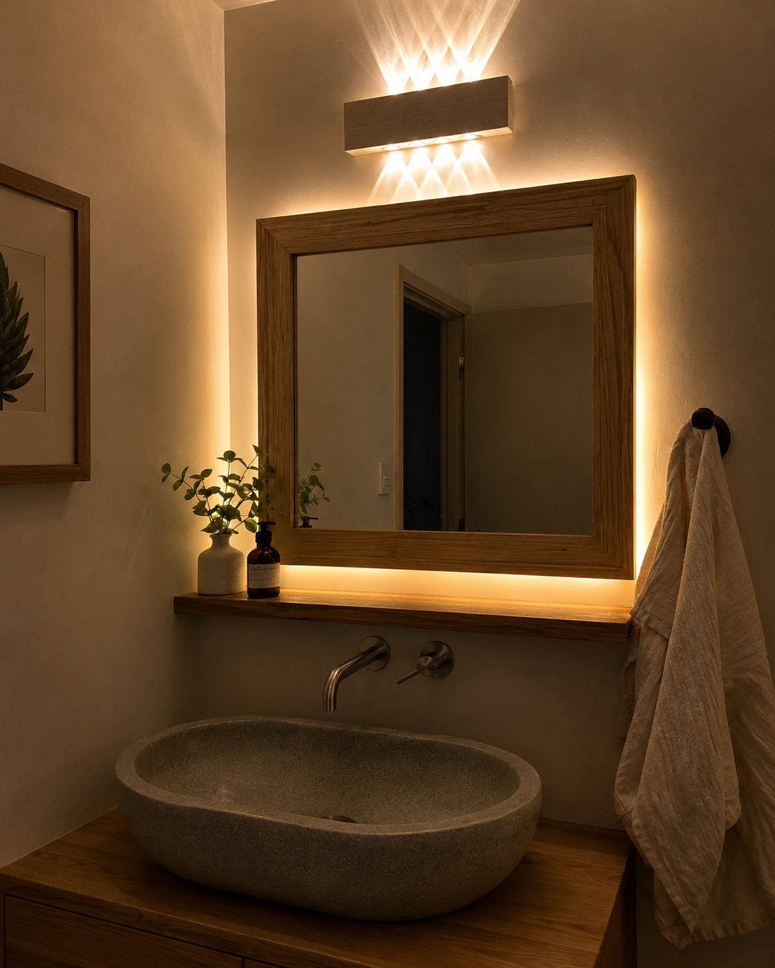 Solara | Stone Wall Light