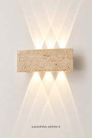 Solara | Stone Wall Light