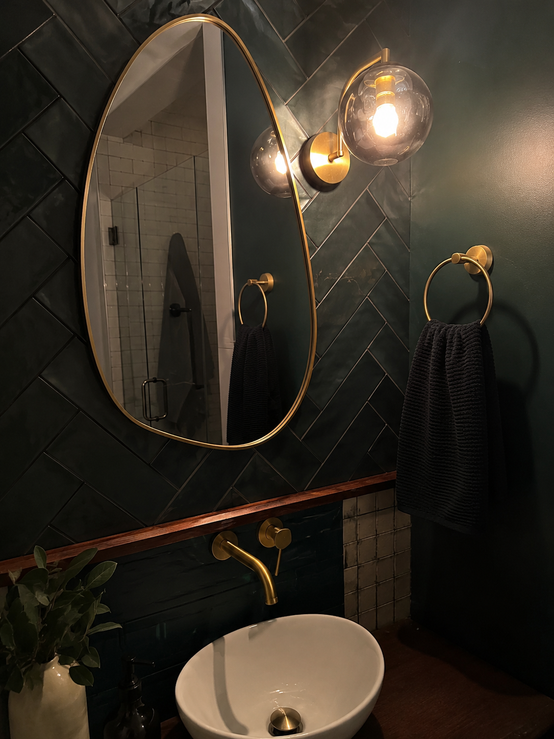 Amelia | Glass Wall Sconce