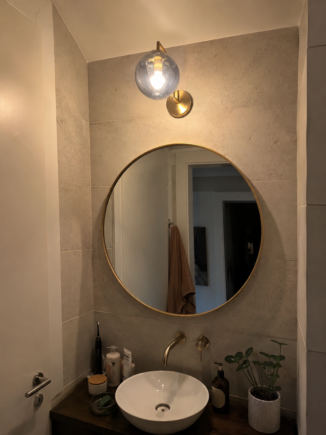 Amelia | Glass Wall Sconce