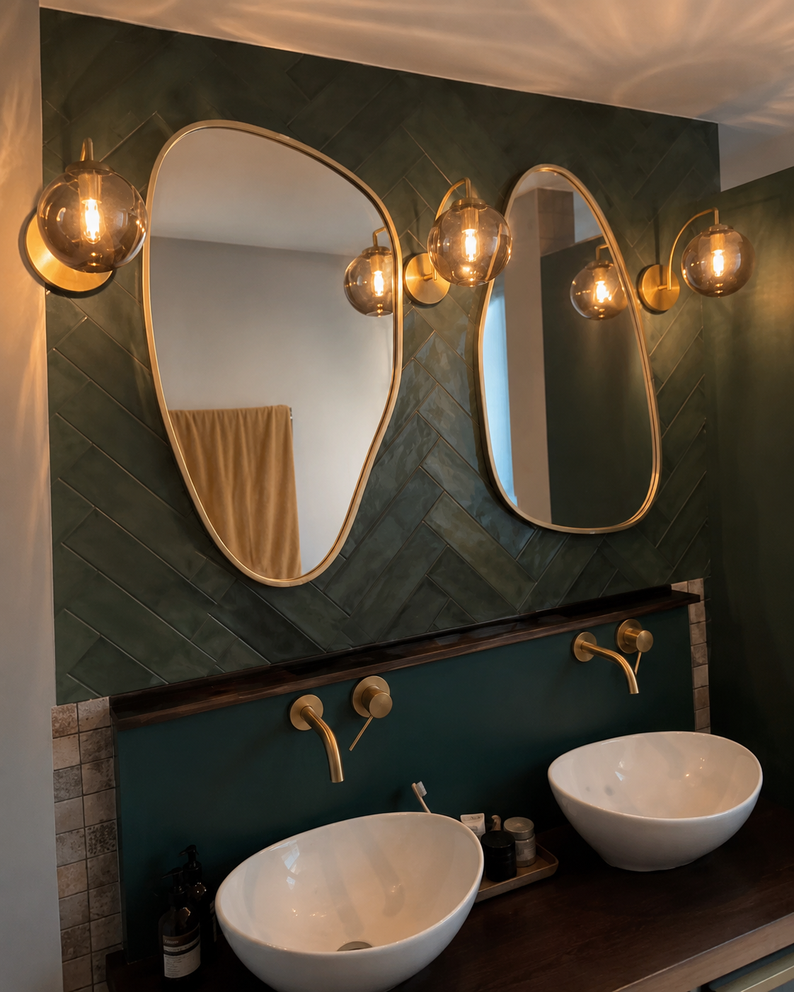 Amelia | Glass Wall Sconce