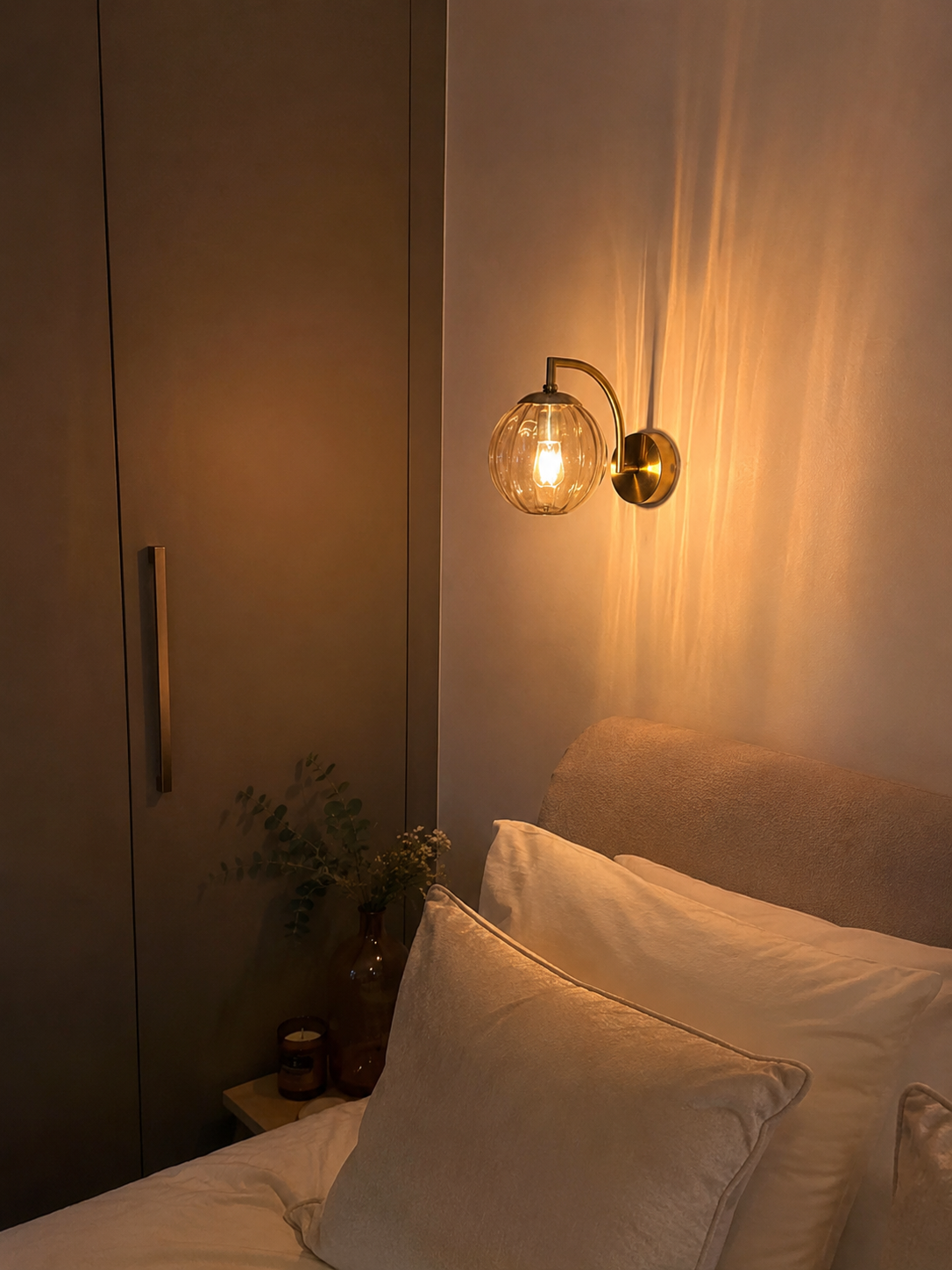 Amelia | Glass Wall Sconce