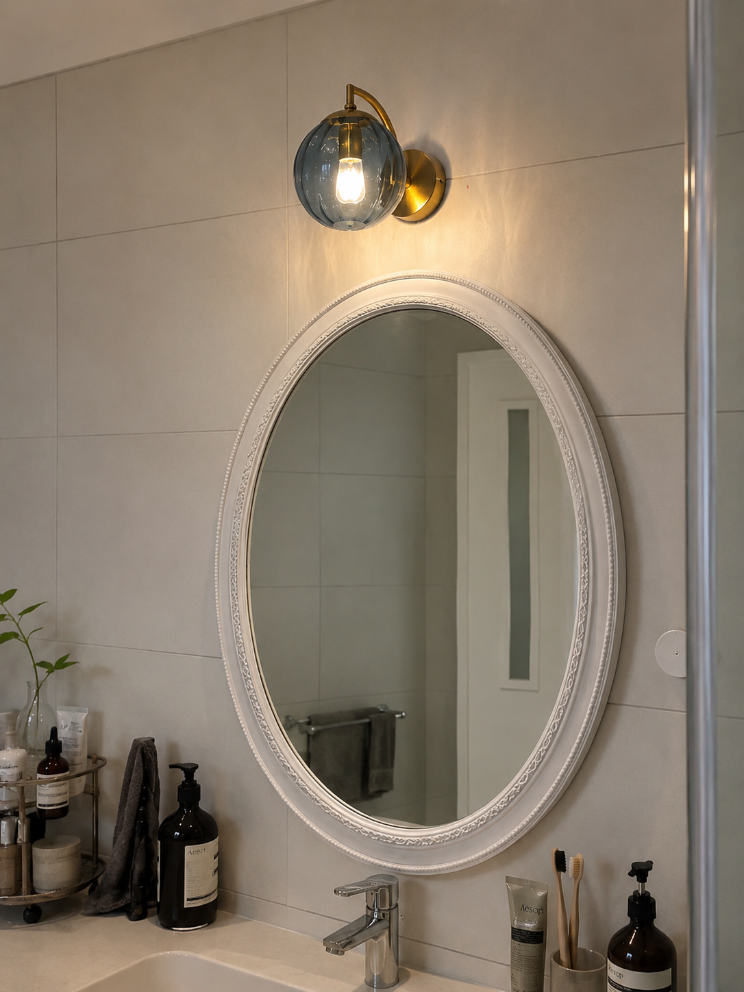 Amelia | Glass Wall Sconce