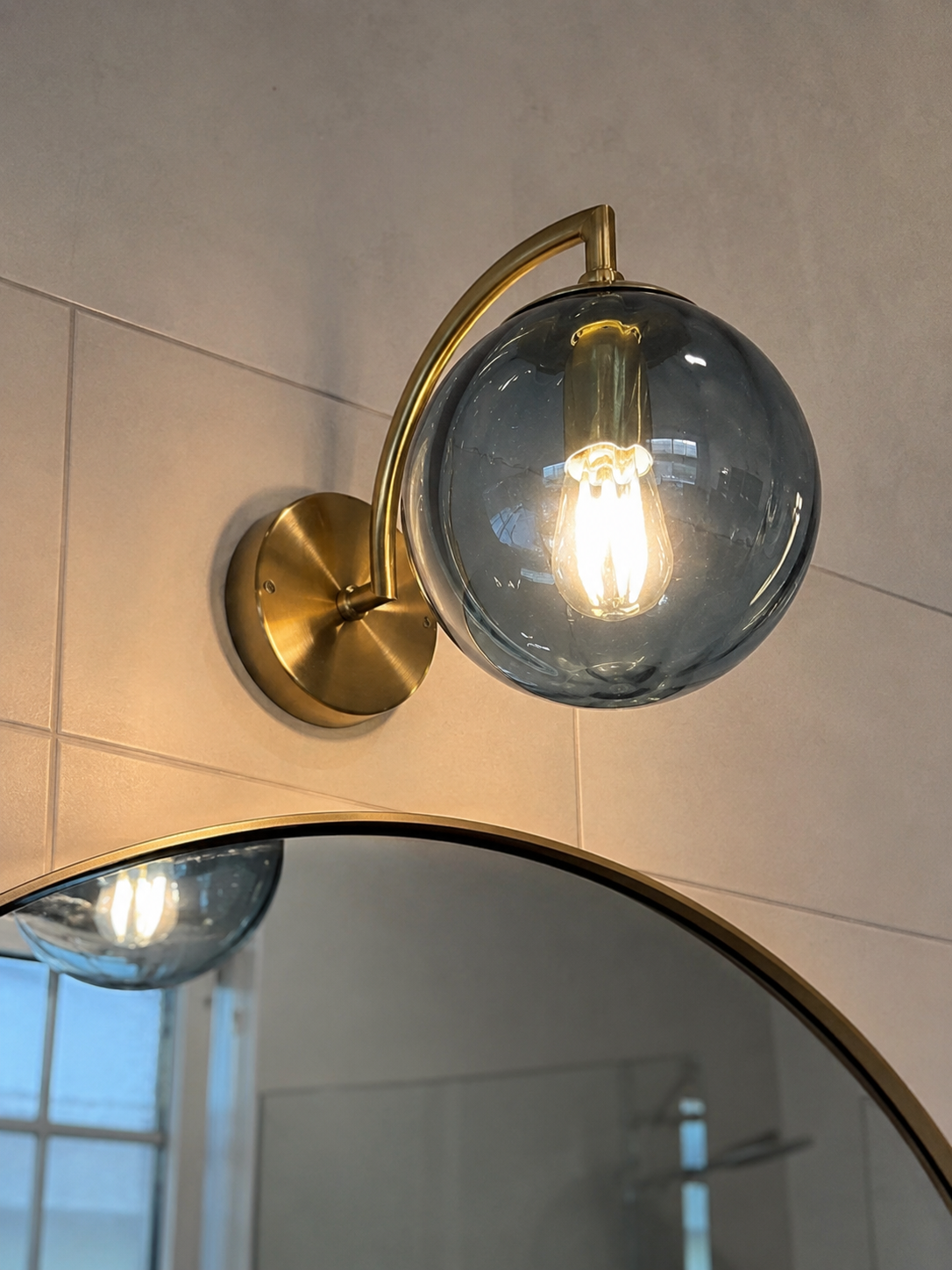 Amelia | Glass Wall Sconce