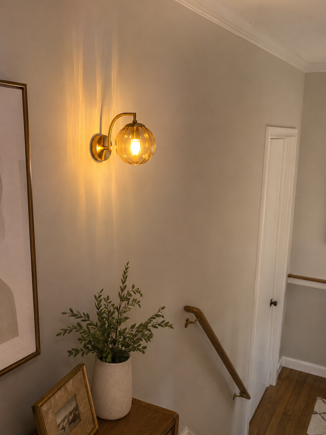 Amelia | Glass Wall Sconce