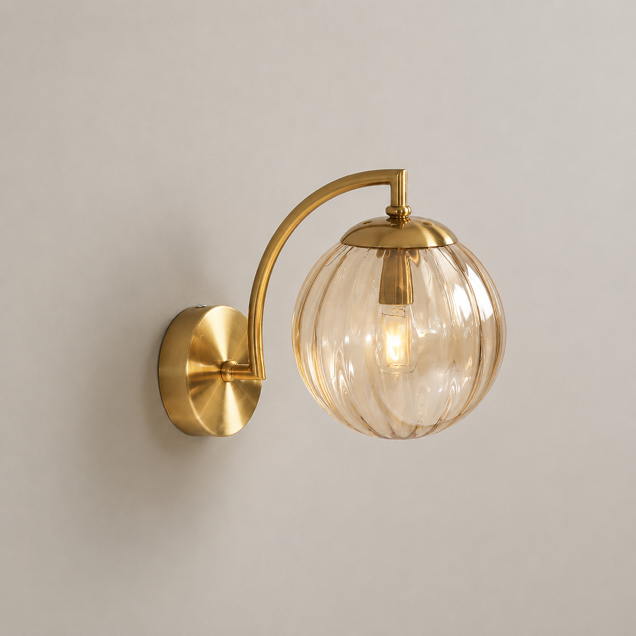 Amelia | Glass Wall Sconce