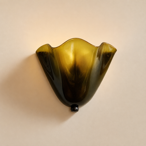 Camelia | French Glass Wall Sconce