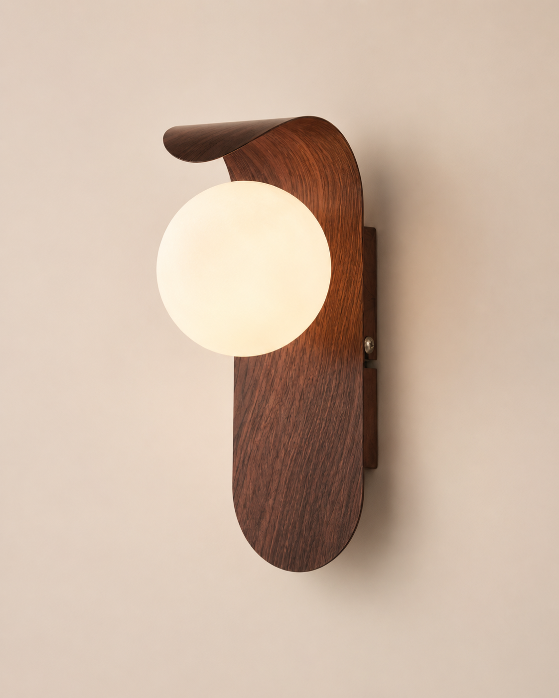Koda | Japanese Wood Wall Sconce