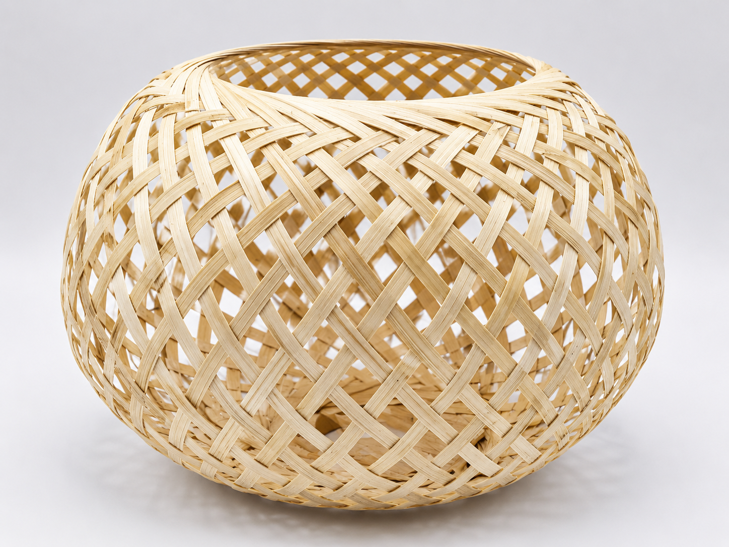 Hana | Bamboo Flush Mount Ceiling Light