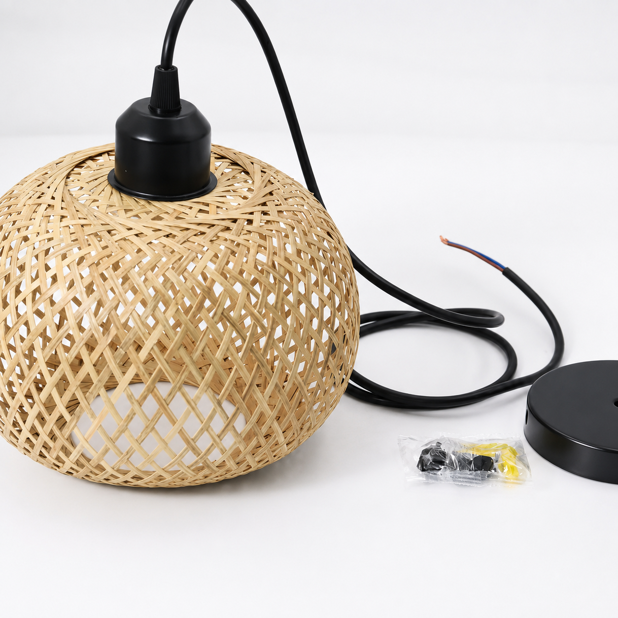 Kago | Woven Rattan Pendant Light
