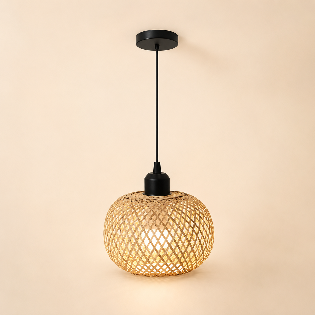 Kago | Woven Rattan Pendant Light