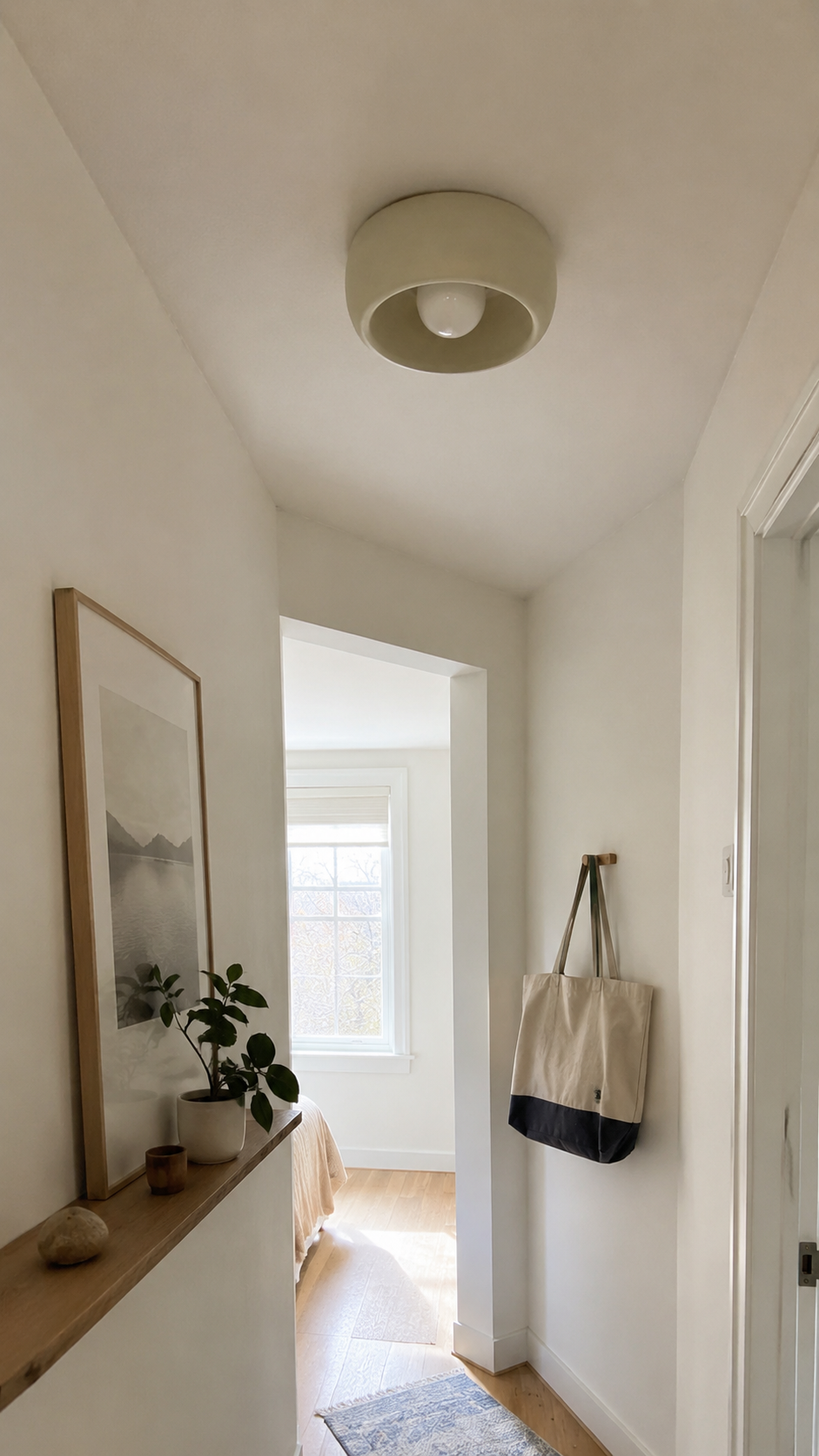 Orba | Wabi-Sabi Dome Flush Mount Ceiling Light