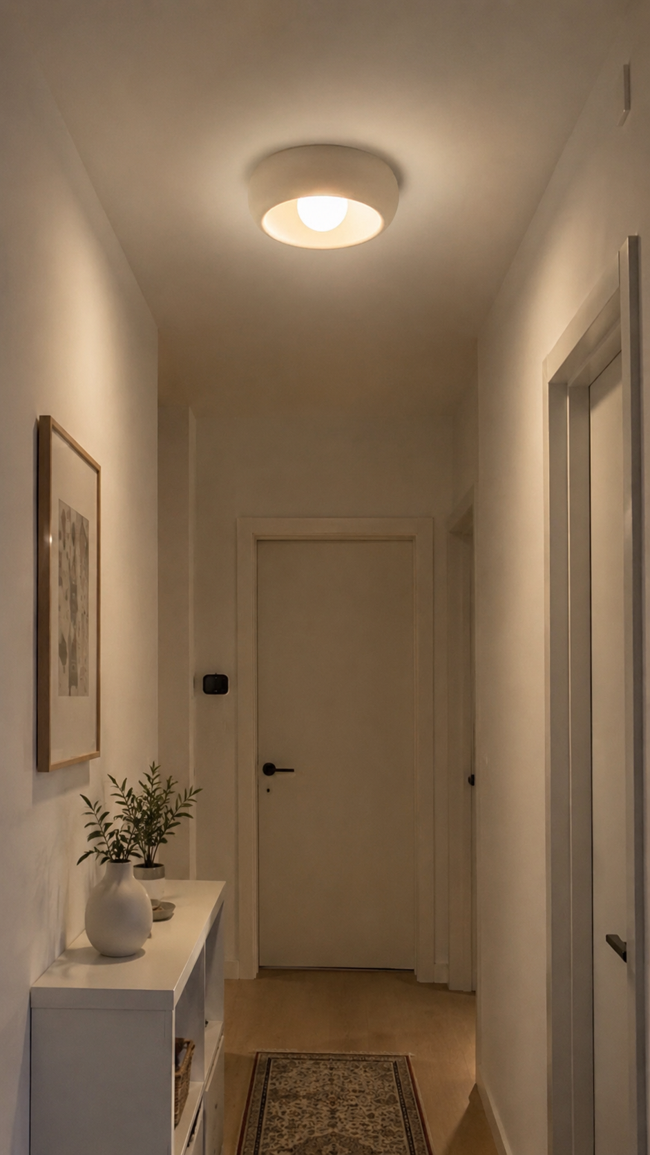 Orba | Wabi-Sabi Dome Flush Mount Ceiling Light