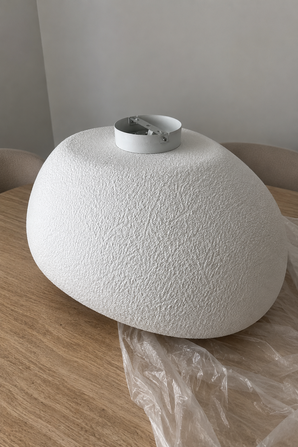 Luna | Wabi-Sabi Half-Dome Ceiling Light