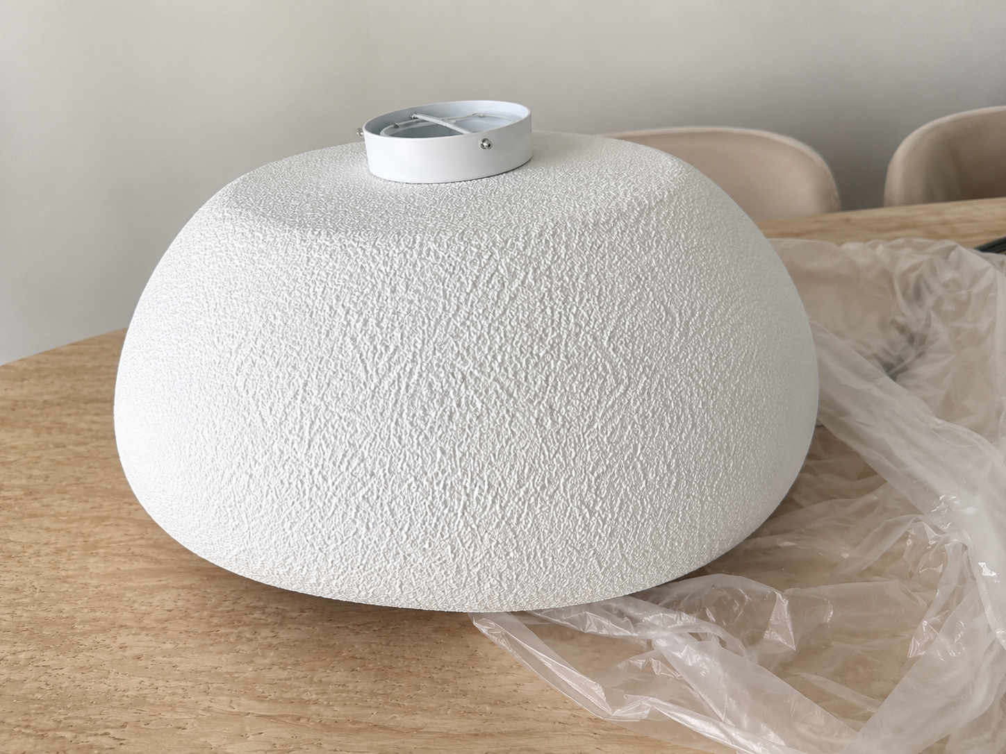 Luna | Wabi-Sabi Half-Dome Ceiling Light