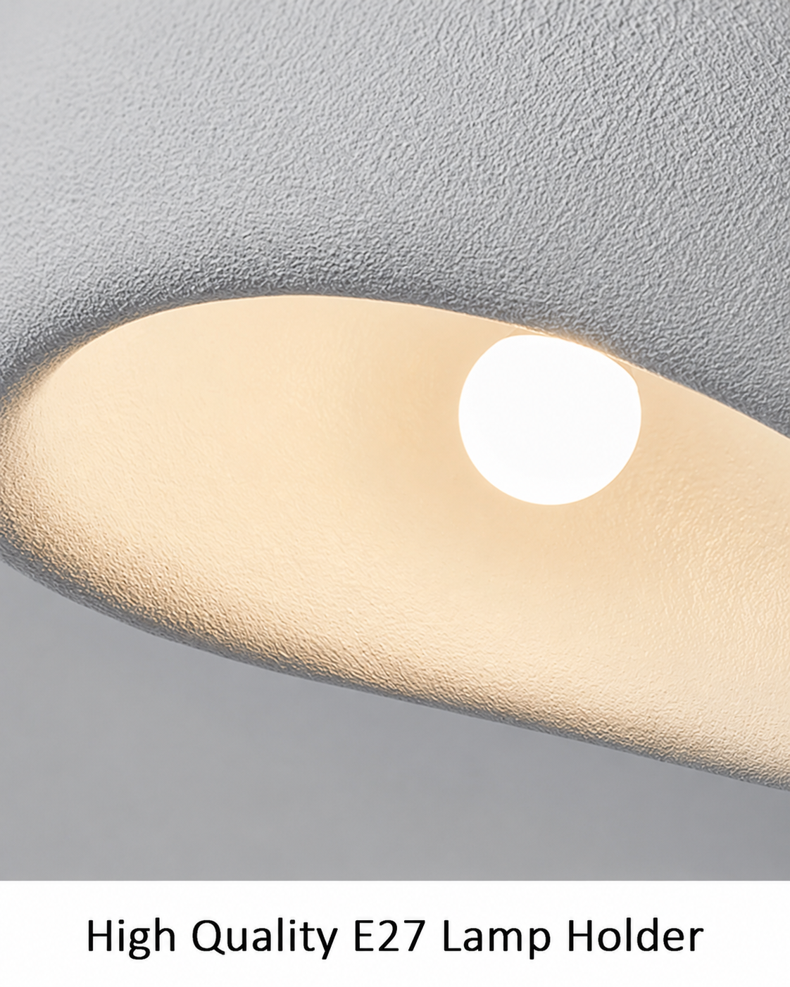 Luna | Wabi-Sabi Half-Dome Ceiling Light