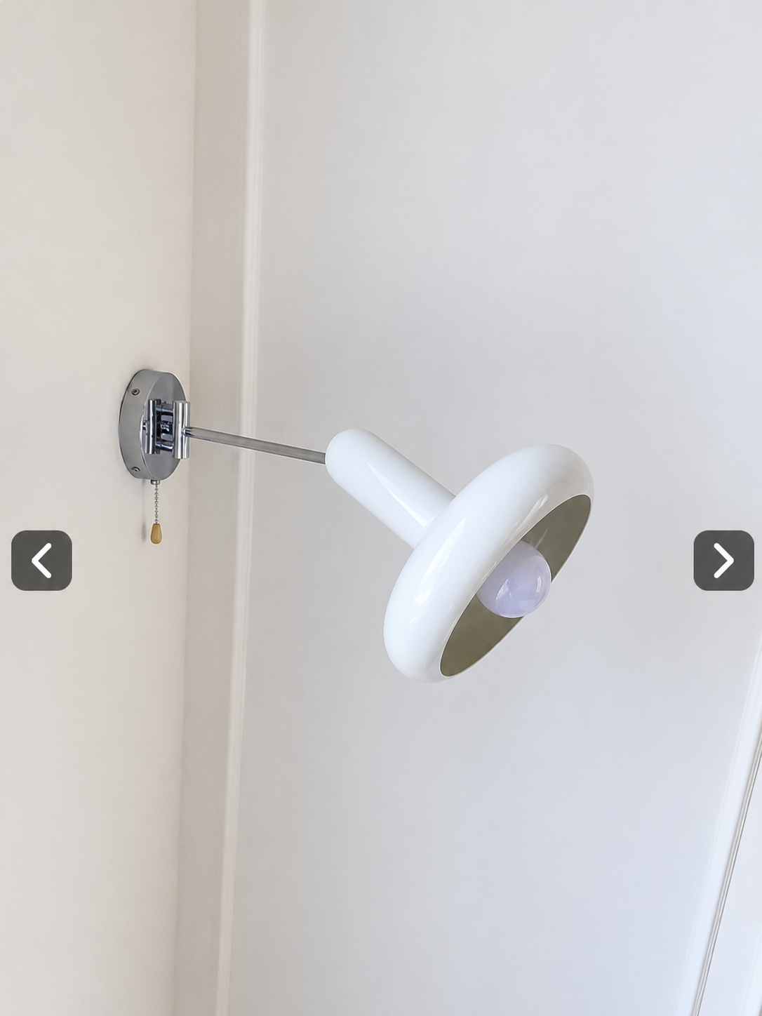 Leva | Swing Arm Wall Lamp Adjustable Reading Bedside Sconce