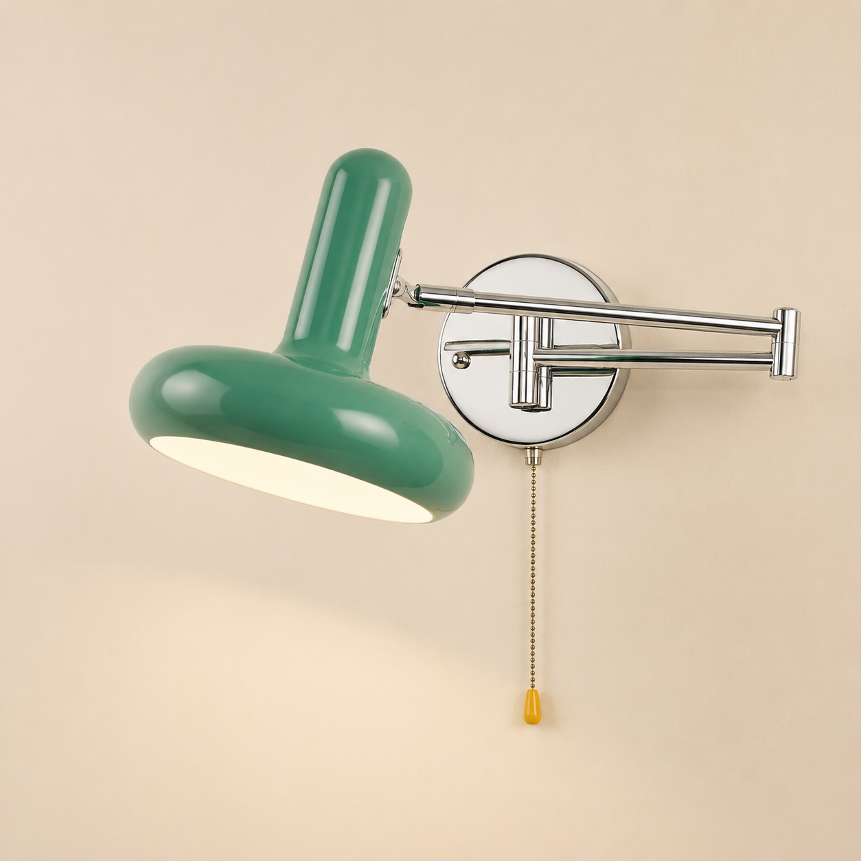 Leva | Swing Arm Wall Lamp Adjustable Reading Bedside Sconce