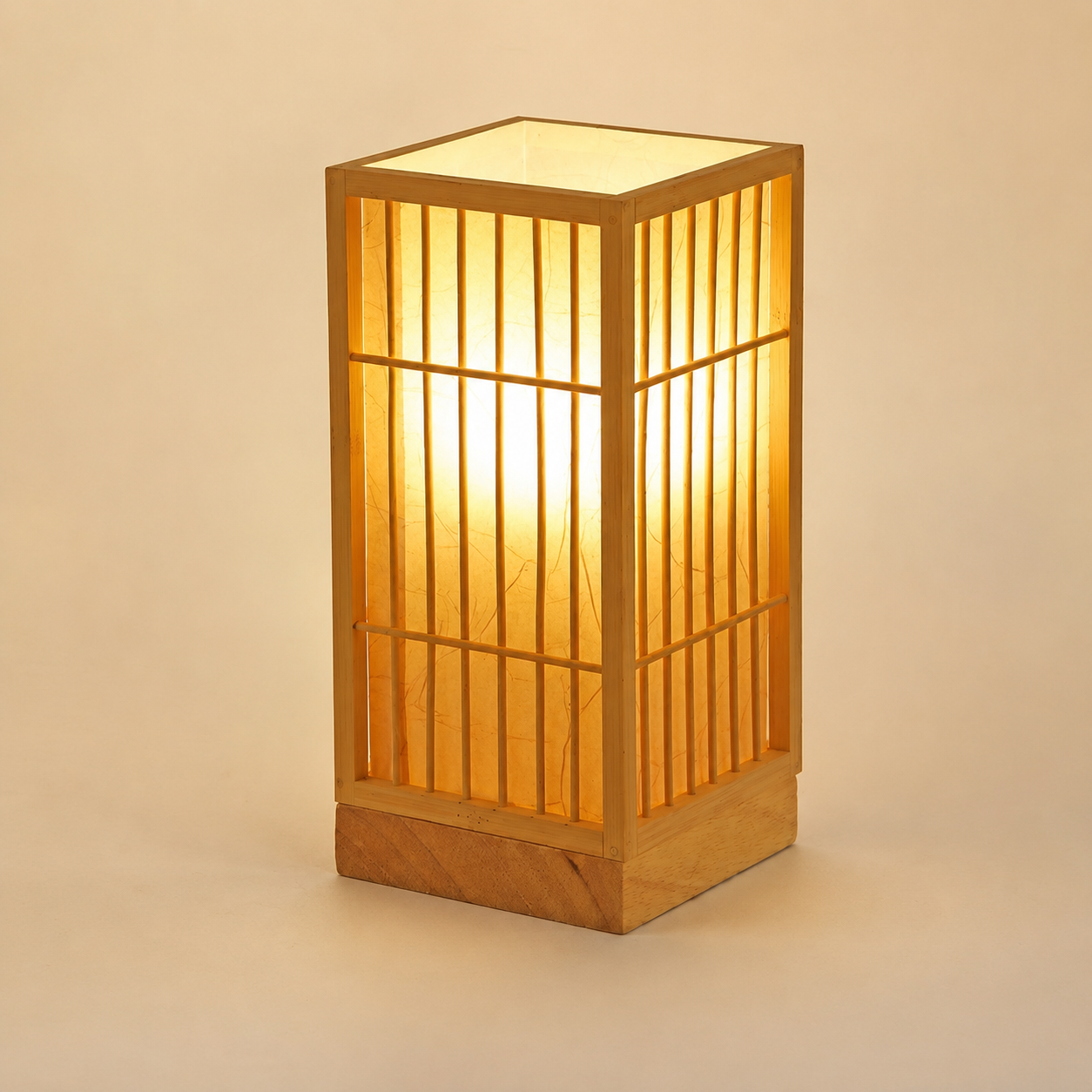 Kago | Bamboo Cage Table Lamp