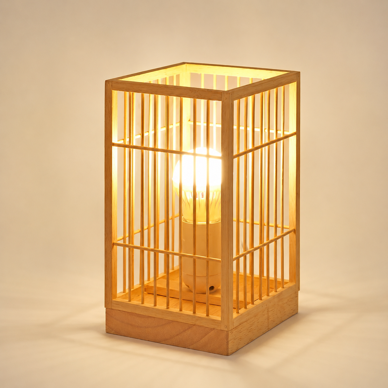 Toro | Japanese Bamboo Table Lamp