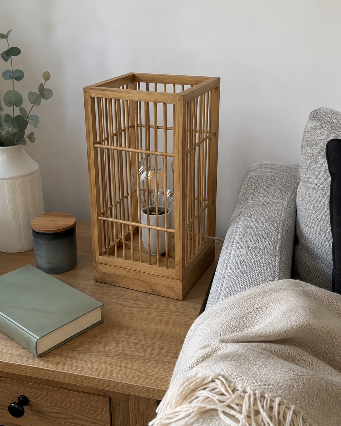Toro | Japanese Bamboo Table Lamp