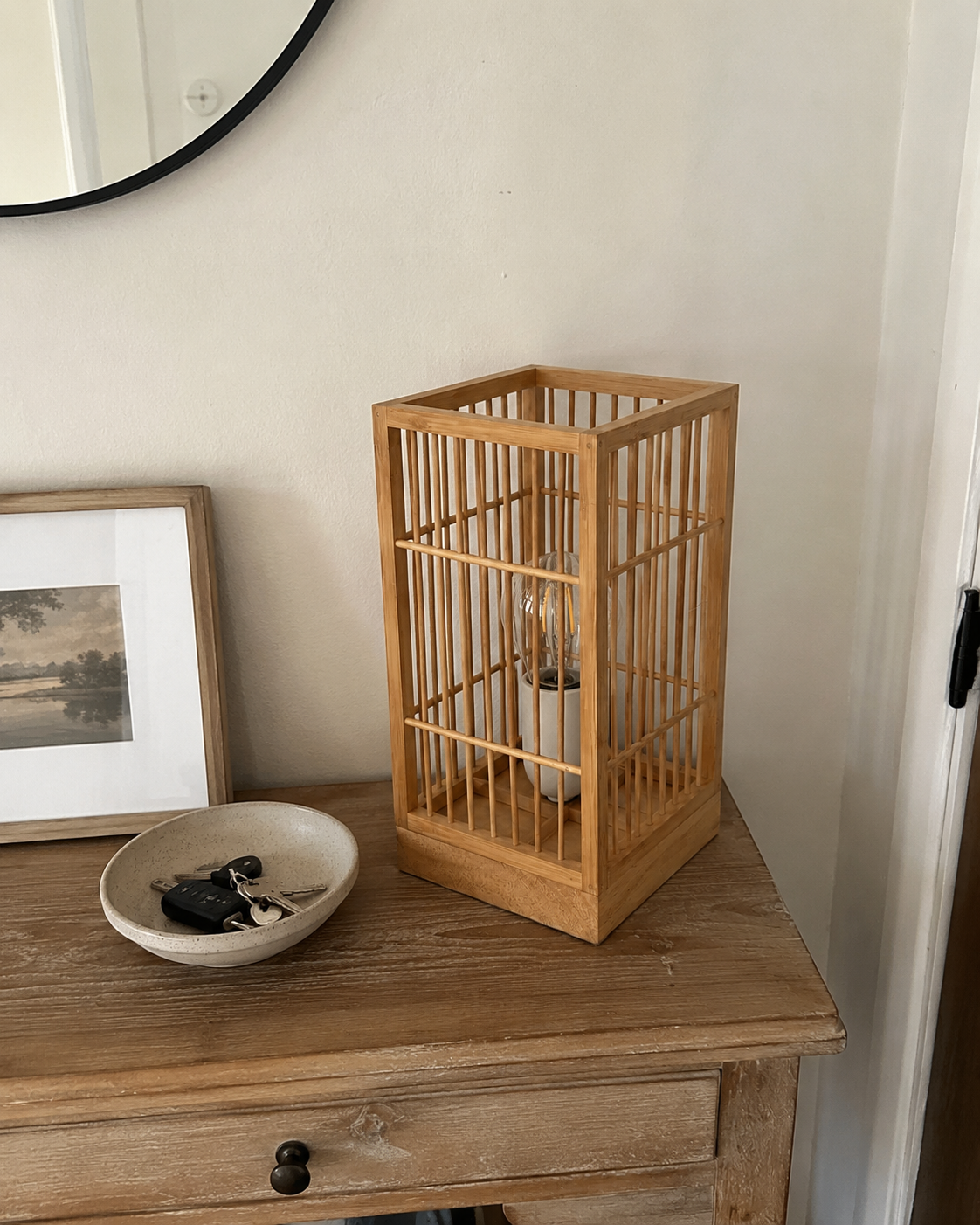 Toro | Japanese Bamboo Table Lamp