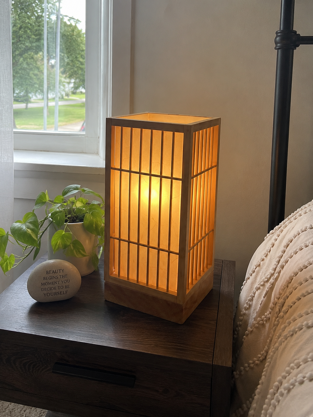 Toro | Japanese Bamboo Table Lamp