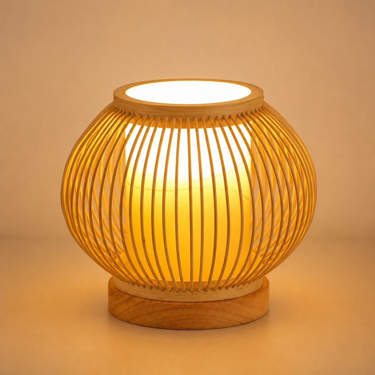 Bora | Japanese Bamboo Table Lamp