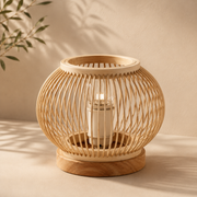 Bora | Japanese Bamboo Table Lamp