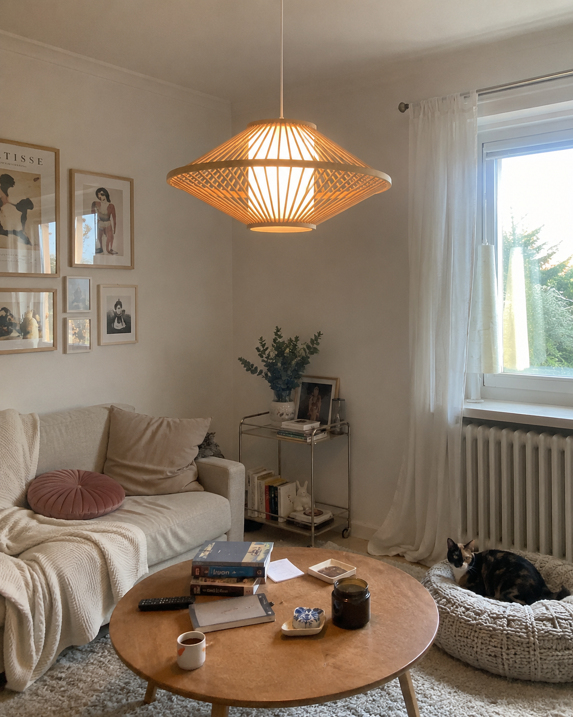 Kasa | Japanese Bamboo Pendant Light