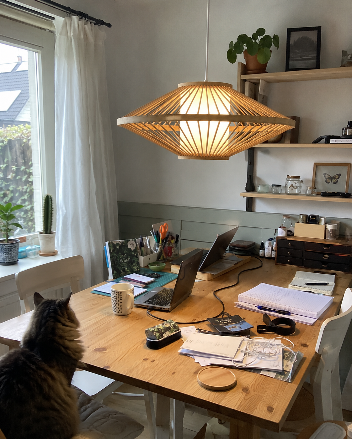 Kasa | Japanese Bamboo Pendant Light