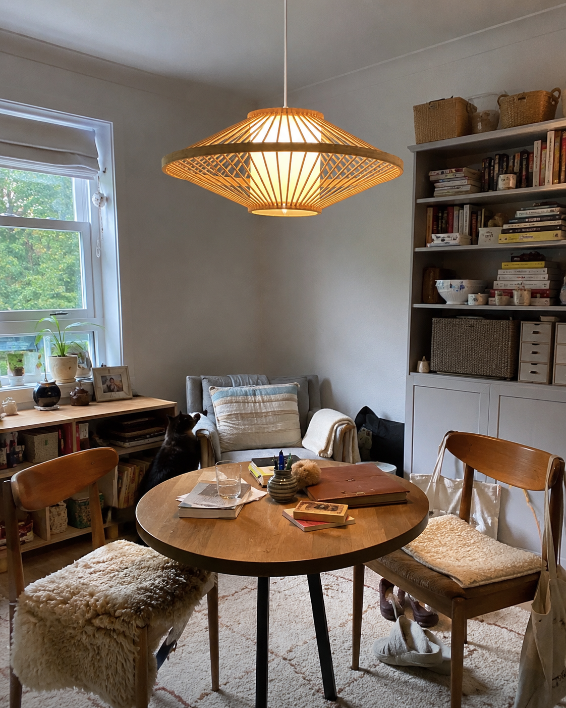 Kasa | Japanese Bamboo Pendant Light
